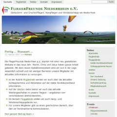 Die neue Website der Fliegerfreunde Niederrhein e.V. :: © Martin Speis