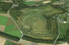Halde Norddeutschland in Google Earth :: &copy; Google