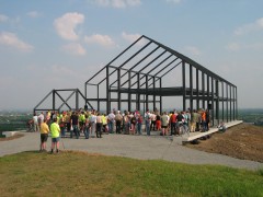 Einweihung des Hallenhauses auf der Halde Norddeutschland :: &copy; Martin Speis